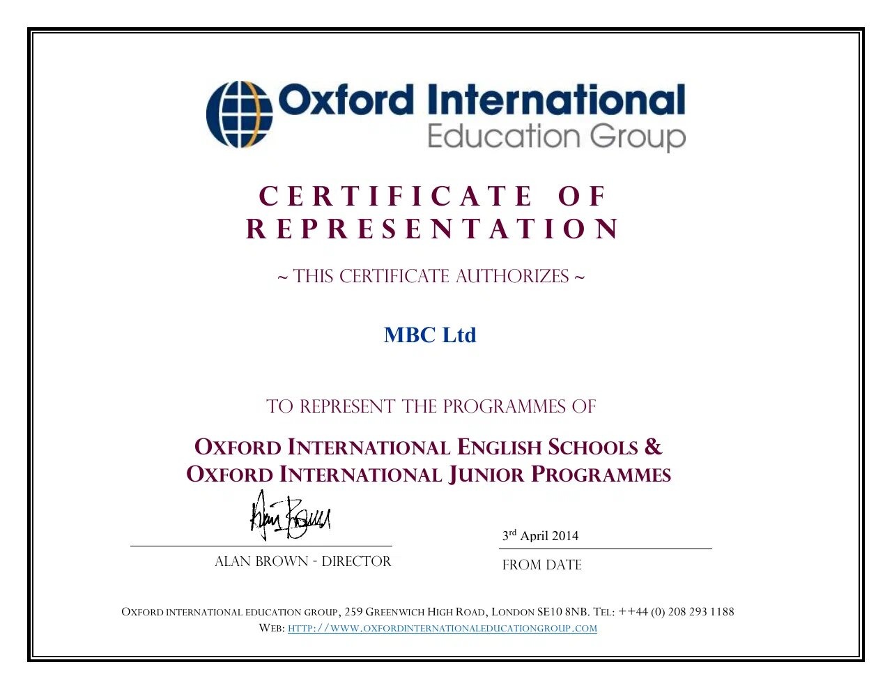 Oxford International Education Group