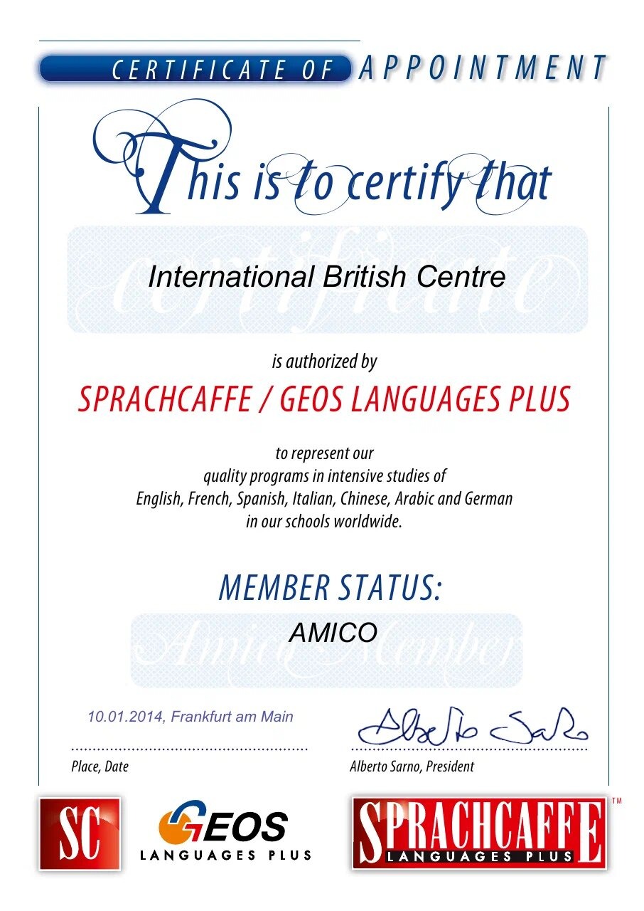 Sprachcaffe / GEOS Languages Plus
